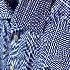 ETON Contemporary Fit Mens Long Sleeve Dress Shirt, Size 15